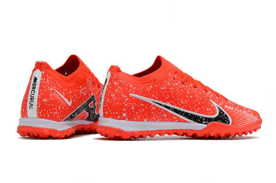 Nike Air Zoom Mercurial Vapor 15 Elidte TF Low-Tops Football Shoes - Red/Black/White