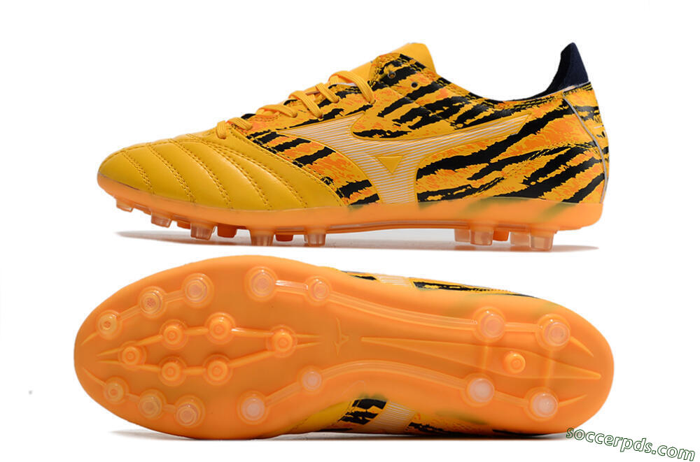 Mizuno Morelia Neo AG Low-Tops Football Boots - Yellow/Black 0