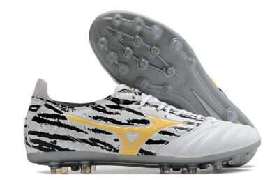 Mizuno Morelia Neo AG Low-Tops Football Boots - White/Black