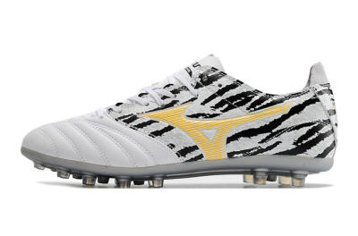 Mizuno Morelia Neo AG Low-Tops Football Boots - White/Black