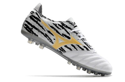 Mizuno Morelia Neo AG Low-Tops Football Boots - White/Black