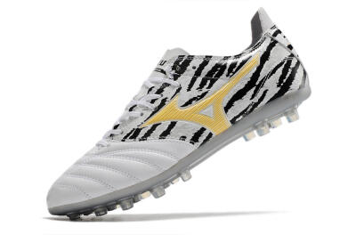 Mizuno Morelia Neo AG Low-Tops Football Boots - White/Black