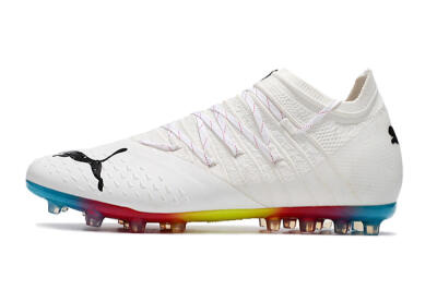 Puma Future Z 1.3 Instinct MG Low-Tops Football Boots - White/Black