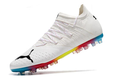 Puma Future Z 1.3 Instinct MG Low-Tops Football Boots - White/Black