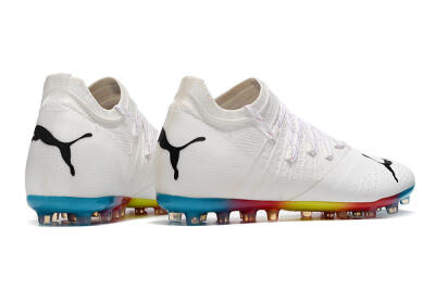 Puma Future Z 1.3 Instinct MG Low-Tops Football Boots - White/Black