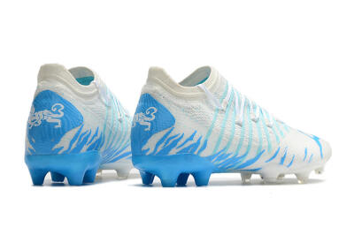 Puma Future Z 1.3 FG Low-Tops Football Boots - White/Blue