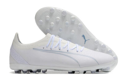 Puma Ultra Ultimate MG Low-Tops Football Boots - White/White