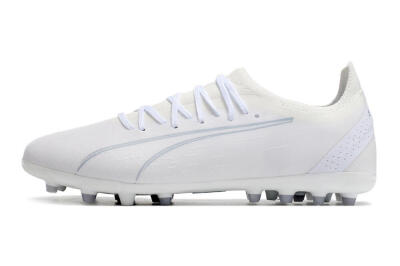 Puma Ultra Ultimate MG Low-Tops Football Boots - White/White
