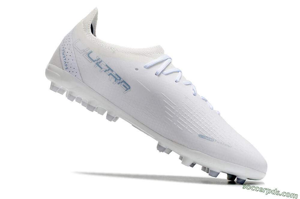 Puma Ultra Ultimate MG Low-Tops Football Boots - White/White 4