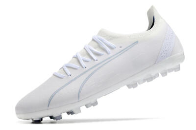 Puma Ultra Ultimate MG Low-Tops Football Boots - White/White