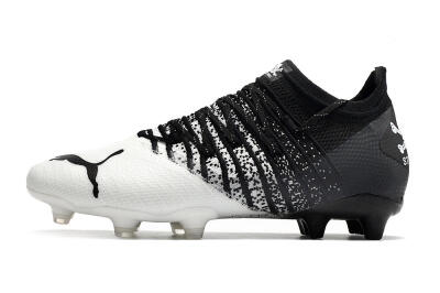 Puma Future Z 1.3 FG Low-Tops Football Boots - White/Black