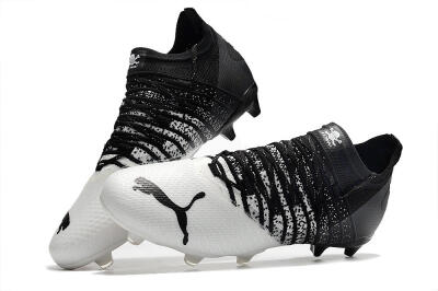 Puma Future Z 1.3 FG Low-Tops Football Boots - White/Black