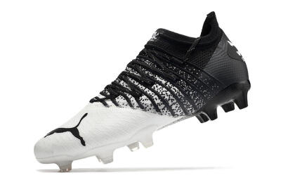 Puma Future Z 1.3 FG Low-Tops Football Boots - White/Black