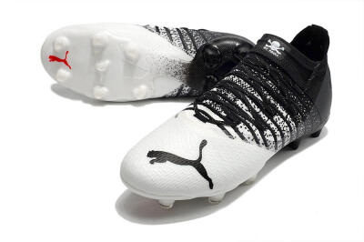 Puma Future Z 1.3 FG Low-Tops Football Boots - White/Black