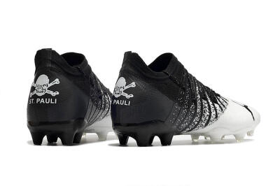 Puma Future Z 1.3 FG Low-Tops Football Boots - White/Black
