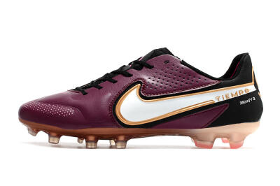 Nike Tiempo Legend 9 Elite FG Low-Tops Football Boots - Red/Black/White