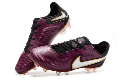 Nike Tiempo Legend 9 Elite FG Low-Tops Football Boots - Red/Black/White