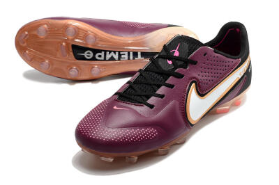 Nike Tiempo Legend 9 Elite FG Low-Tops Football Boots - Red/Black/White