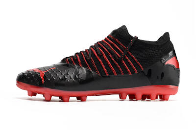 Puma Future Z 1.3 MG Low-Tops Football Boots - Black/Red