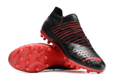 Puma Future Z 1.3 MG Low-Tops Football Boots - Black/Red