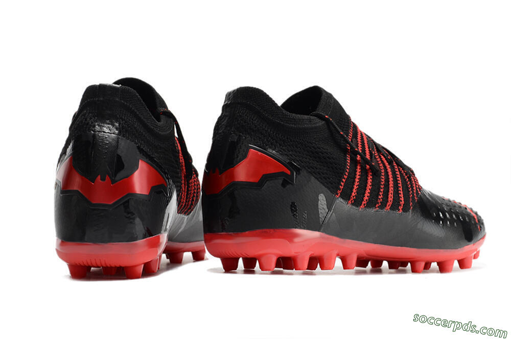 Puma Future Z 1.3 MG Low-Tops Football Boots - Black/Red 6