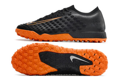 Nike Phantom Ultra Venom TF Low-Tops Football Shoes - Black/Orange
