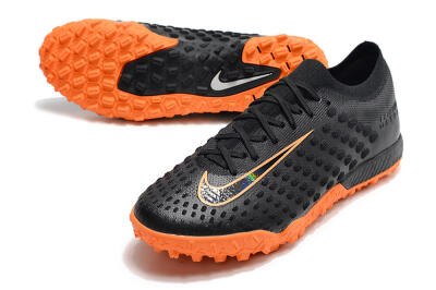 Nike Phantom Ultra Venom TF Low-Tops Football Shoes - Black/Orange
