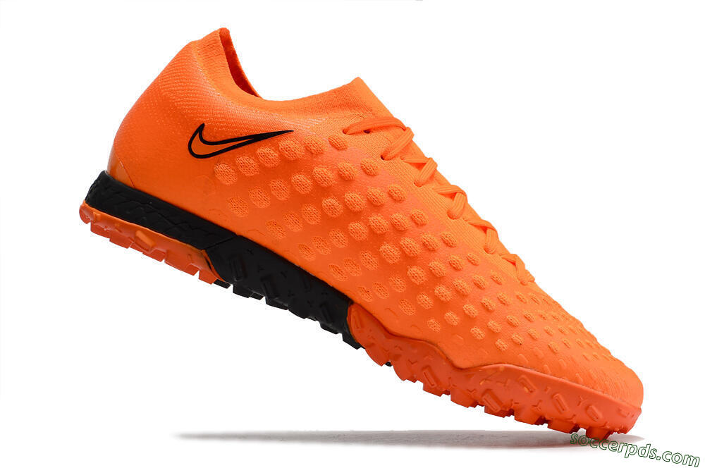 Nike Phantom Ultra Venom TF Low-Tops Football Shoes - Orange/Black 4