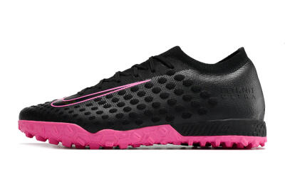 Nike Phantom Ultra Venom TF Low-Tops Football Shoes - Black/Pink