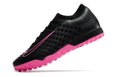 Nike Phantom Ultra Venom TF Low-Tops Football Shoes - Black/Pink