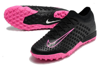 Nike Phantom Ultra Venom TF Low-Tops Football Shoes - Black/Pink
