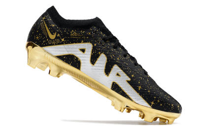 Nike Air Zoom Mercurial Vapor 15 Elite FG Low-Tops Football Boots - Black/Gold