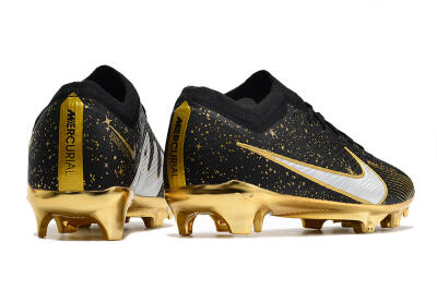 Nike Air Zoom Mercurial Vapor 15 Elite FG Low-Tops Football Boots - Black/Gold