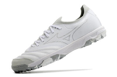 Mizuno Morelia Neo TF Low-Tops Football Shoes - White/Silver/Grey