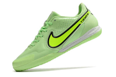 Nike React Tiempo Legend 9 Pro IC Low-Tops Football Shoes - Green/Black