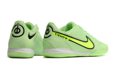 Nike React Tiempo Legend 9 Pro IC Low-Tops Football Shoes - Green/Black