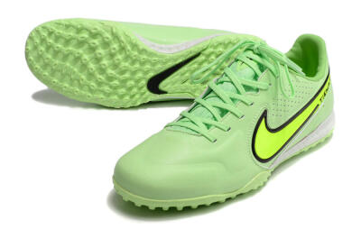 Nike React Tiempo Legend 9 Pro TF Low-Tops Football Shoes - Green/Black