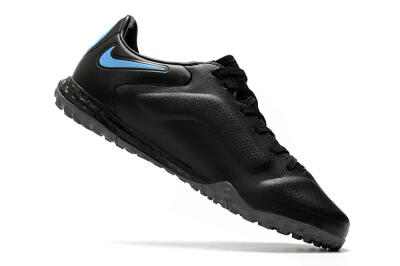 Nike React Tiempo Legend 9 Pro TF Low-Tops Football Shoes - Black/Blue