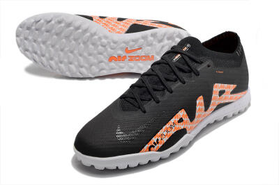 Nike Air Zoom Mercurial Vapor 15 Elite TF Low-Tops Football Shoes - Black/White/Pink