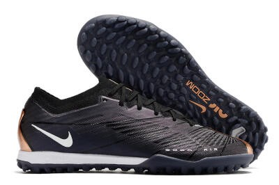 Nike Air Zoom Mercurial Vapor 15 Elite TF Low-Tops Football Shoes - Black/White