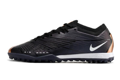 Nike Air Zoom Mercurial Vapor 15 Elite TF Low-Tops Football Shoes - Black/White