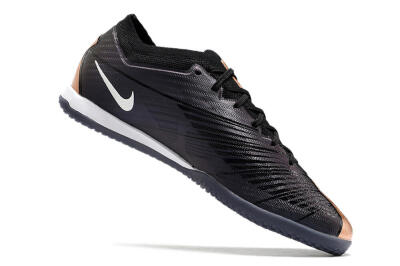 Nike Air Zoom Mercurial Vapor 15 Elite IC Low-Tops Football Shoes - Black/White