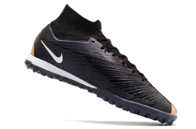 Nike Air Zoom Mercurial Superfly 9 Elite TF High-Tops Football Shoes - Black/White