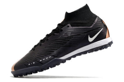 Nike Air Zoom Mercurial Superfly 9 Elite TF High-Tops Football Shoes - Black/White