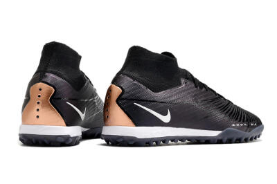 Nike Air Zoom Mercurial Superfly 9 Elite TF High-Tops Football Shoes - Black/White