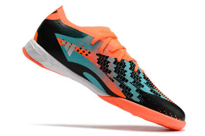 Adidas X Speedportal.1 IC Low-Tops Football Shoes - Orange/Silver/Black/Blue