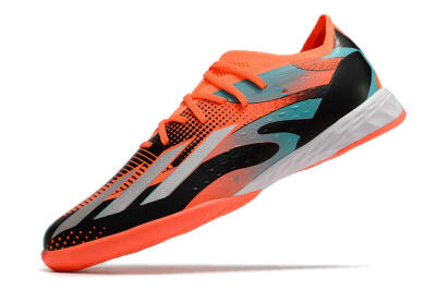 Adidas X Speedportal.1 IC Low-Tops Football Shoes - Orange/Silver/Black/Blue