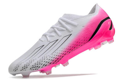 Adidas X Speedportal.1 FG Low-Tops Football Boots - White/Pink/Black