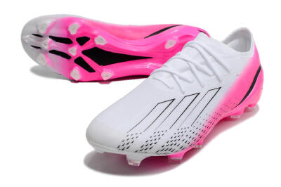 Adidas X Speedportal.1 FG Low-Tops Football Boots - White/Pink/Black