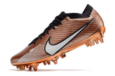 Nike Air Zoom Mercurial Vapor 15 Elite SG Low-Tops Football Boots - Gold/White/Black